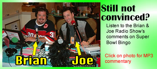 Click here for opinions of radio personalities Brian & Joe