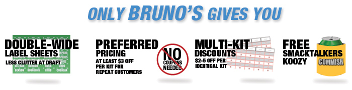 Bruno's Draftboard Packages
