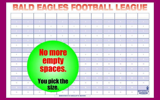 Bruno's Football Prices